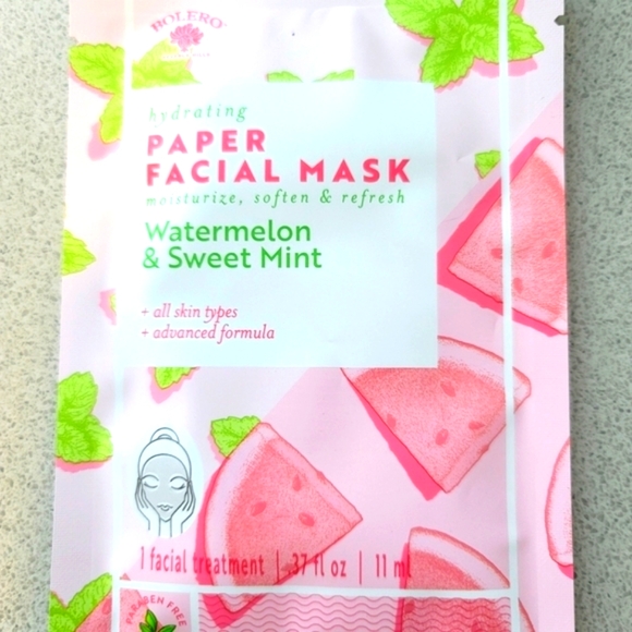3 Kinds of Sheet Masks (3 Masks) Hyaluronic Acid Aloe Vera Tea Tree Oil Mint NWT - Picture 6 of 7
